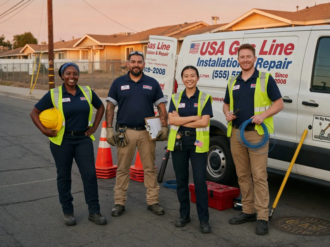 Gas Line Installation company in Mexican Springs, NM